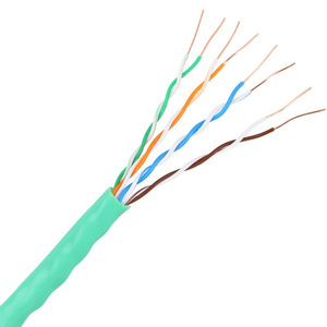Cable Ethernet de Alta Velocidad para Fábrica, Rollo de 305m, Precio por Rollo, 24AWG Cat5e 0.5mm UTP CCA, Cable de Red LAN para Sistema de Cámaras de Seguridad en Exteriores - Product Image 4