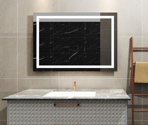 Chất Lượng Cao Led Thông Minh Gương Với Loa Phòng Tắm Khách Sạn Đầy Đủ Vòi Hoa Sen Tường Thắp Sáng Gương Treo Tường Hình Chữ Nhật Hiện Đại Trang Bị - Product Image 3