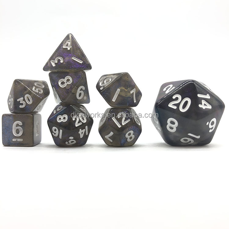 Mini Dés DND Métalliques 7 Pièces – Coffret Montre De Poche Dragon, Accessoire Portable Pour Jeu De Rôle D&D, RPG, MTG – Idéal Pour Jouer Partout