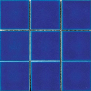 Mosaico de Azulejos Cerámicos Azules Modernos para Piscina de <span class=keywords><strong>Hotel</strong></span> - Product Image 1