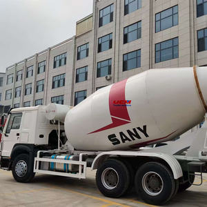Camión cisterna mezclador de <span class=keywords><strong>hormigón</strong></span> usado Sany camión pesado 8x4 personalizado con 6 8 10 12m3 yardas cúbicas fábrica de cemento <span class=keywords><strong>precio</strong></span> bajo - Product Image 1