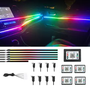 LED Ambient Light Car Strips Atmosphere Light Cold Line Lamp Flexible Strip  for Auto Interior Accessories - China LED Ambient Light Car Strips, Light  Cold Line