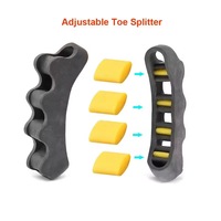 Attelle orthopédique réglable pour hallux valgus et callosités, séparateur d'orteils à 5 trous, modèle A005
