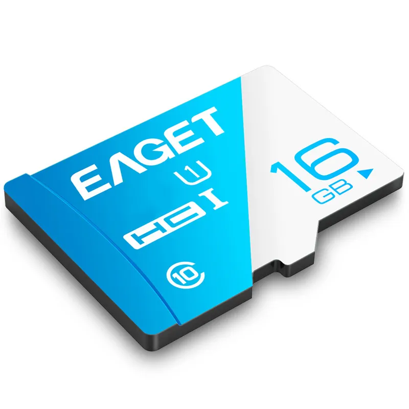 EAGET T1 High Speed Card SD 16GB class 10 tf SD Card reader for android phone camera Mini TF Memory Card