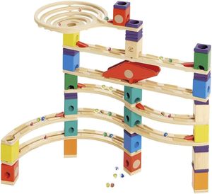 Il marmo di legno della corsa di qualità del giocattolo educativo della costruzione per le famiglie astute il gioco sicuro ed intelligente insieme - Product Image 6