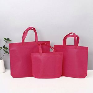 Custom Reusable Eco-Friendly PP Beauty Laminated Non-Woven Grocery Shopping Tote Bag Foldable Recyclable Non-Woven Bag - Product Image 1