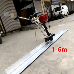Chất lượng cao 1-6 mét sàn bê tông rung thước vữa Vibrator screed bê tông san lấp mặt bằng máy với động cơ xăng - Product Image 1