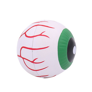 Wholesale Custom Logo PU Foam Soft Eyeball Shaped Slow Rising Stress Ball Promotional Gifts Squeeze Toys for <b>Kids</b> Boys and Girls - Product Image 3