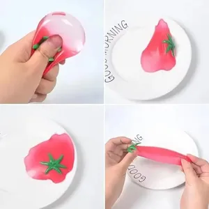 Palloncini d'Acqua Morbidi Taba a Forma di Pomodoro per Battaglie Acquatiche e Giochi da Spiaggia, Giocattoli Infrangibili a Forma di <span class=keywords><strong>Frutta</strong></span> per Adolescenti - Product Image 4