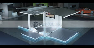 Rapidamente assemblato facilmente smontato case mobili Container per Street cafè carrelli per la colazione temporanea per le imprese all'aperto - Product Image 4