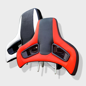 Poggiatesta staccabile in pelle per poltrona reclinabile e seggiolino auto da corsa-Black Automotive Sport Luxury Zhejiang - Product Image 3