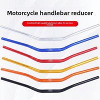 Accessoires pour motos tout-terrain, guidon conique en alliage d'aluminium avec peinture graffiti