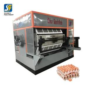Máquina de papelão do ovo de codornas automática multifuncional, venda quente com forno