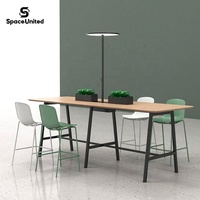 SpaceUnited Mobilier de bureau métallique Postes de travail Zones de détente Bureaux de réception et comptoirs de bar de bureau à structure en acier durable