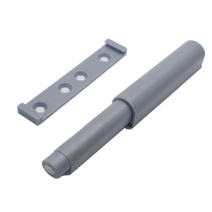 Rebound Magnetic <b>Door</b> Bumper Blue Plastic Handle Free Push Button Wardrobe Hardware <b>Spring</b> Switch <b>Door</b> Mount - Product Image 2