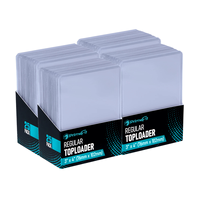 Vente en gros de porte-cartes transparents Prime Fit PVC 35PT 3x4 pour cartes de baseball, TCG, sport et jeux