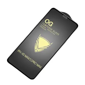 9H OG高透明度全Cove全屏全胶适用于Iphone 6 Iphone 7 /8 Iphone 4.7 “无裂纹玻璃屏幕保护膜3D