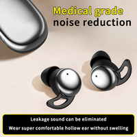 Écouteurs intra-auriculaires anti-bruit YYK-Q81 avec mini bouchons d'oreille en silicone et affichage numérique - Recommandés pour les dormeurs latéraux