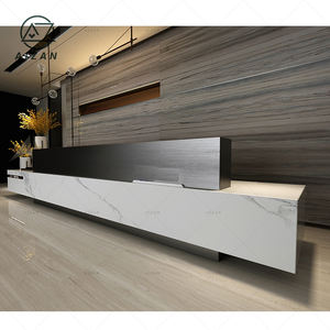 Fourniture de réception Mobilier haut de gamme personnalisé Lobbies <span class=keywords><strong>d</strong></span>'hôtels de luxe Conception de réception moderne <span class=keywords><strong>d</strong></span>'<span class=keywords><strong>entreprise</strong></span> - Product Image 2