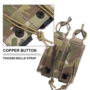 Chaleco Táctico de Nailon de Alta Calidad, Portacargadores Ligero, Doble, para Equipo Táctico de 9 mm, para Defensa Personal - Product Image 5