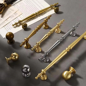 Atacado de Diversos Estilos de Ferragens para Móveis de Cozinha, Puxadores e Maçanetas para Armários e Gavetas - Product Image 4