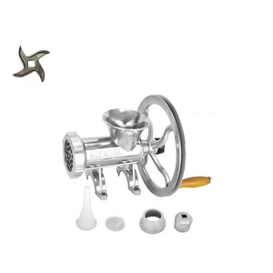 सर्वश्रेष्ठ गुणवत्ता वाले हाथ में काली मिर्च ग्राइंडर 12 कास्ट आयरन मीट मिक्सर - Product Image 1