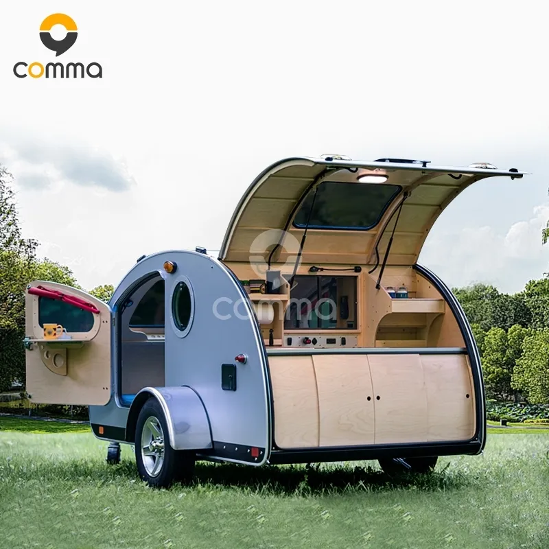 Otr Avonturier Kleinste Camper Camping Fiets Trailer Compacte Off-Road Camping Trailer
