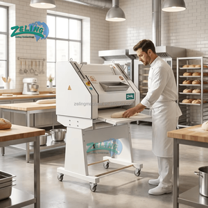 Machine à façonner la pâte à baguette au prix d'usine, façonneuse <span class=keywords><strong>de</strong></span> pain français commerciale, équipement professionnel <span class=keywords><strong>de</strong></span> traitement <span class=keywords><strong>de</strong></span> la pâte pour <span class=keywords><strong>boulangerie</strong></span> - Product Image 1