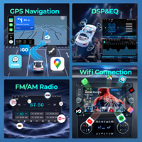 Reproductor de DVD con Pantalla de Radio de 7 Pulgadas, Carga Rápida para GMC Yukon, Pantalla Táctil IPS, Android Auto Inalámbrico, 2GB+64GB, Navegación 4G, Carplay