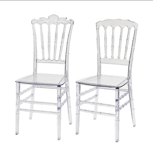 Otel ziyafet olay parti reçine plastik otel olay düğün parti Banqueting Modern istiflenebilir Tiffany sandalye - Product Image 1