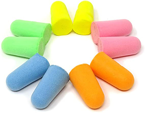 Tapones para los Oídos de Espuma Viscoelástica de Poliuretano, Súper Suaves, en Forma de Cilindro, de Rebote Lento, Reductores de Ruido para Dormir - Product Image 1