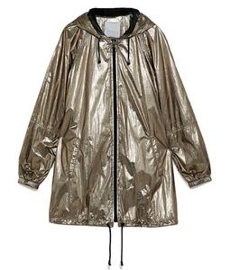 Veste de sport imperméable pour femmes personnalisée hiver loisirs sweats à capuche de sport dorés fermeture éclair complète veste à manches longues pour femmes - Product Image 4
