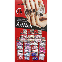 Faux Ongles à Presser Gnail Factory, Design Artistique, Prix de Gros, 24 Sachets