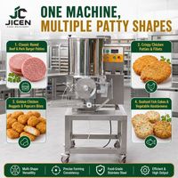 Machine de formage et de pressage de viande pour saucisses, poisson, bœuf, burgers et nuggets, très demandée