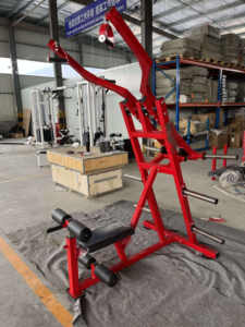 Máquina comercial ISO LAT PULLDOWN con placa cargada con doble marco <span class=keywords><strong>de</strong></span> acero reforzado para centros <span class=keywords><strong>de</strong></span> fitness - Product Image 4