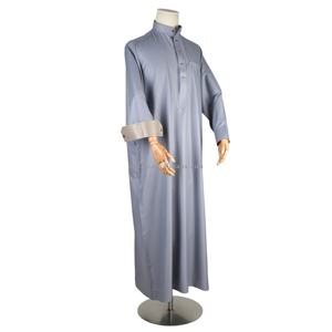 Moda <span class=keywords><strong>Alharamain</strong></span> Gamis Kaftan Qatari Jubah Abaya Jalabya Thobe Ramadan Eid ropa musulmana tradicional para hombre - Product Image 4