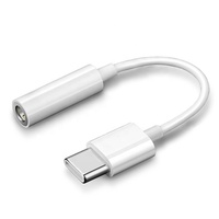 Adaptateur de câble convertisseur jack audio USB type C AUX 3,5 mm pour écouteurs, casque, pour Macbook, Samsung, Xiaomi, Android