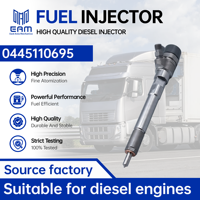 Injecteur de carburant diesel Common Rail 0445110363 9P2-9K546-AA pour moteur de camion JMC Isuzu 4D24 4JB1