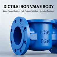 Vanne de réduction de pression hydraulique PN16 200X-16Q, régulateur de pression pilote réglable pour système d'incendie