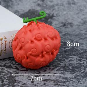 6 cái/bộ Quỷ trái cây Nguyền Rủa trái cây Demon Gear 5 NIKA Luffy hình búp bê món quà giáng sinh vui Đồ chơi phim hoạt hình con số - Product Image 3