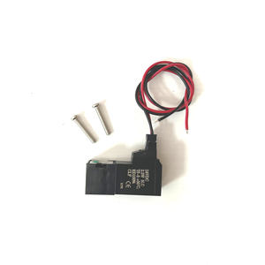 迷你线DIN连接器，用于15毫米袜机DC24V电磁阀，带N/C手动动力洗衣机阀门先导结构 - Product Image 4