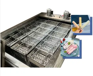 18 kalıpları Popsicle kalıp paslanmaz çelik profesyonel ihracatçı tedarikçisi dondurma Lolly sopa Bar makinesi buzlu şeker makinesi