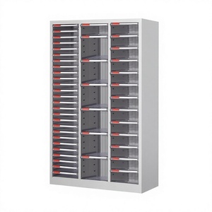 75 <b>Drawer</b> Parts Cabinet Steel Filing Cabinet Transparent Plastic <b>Drawers</b> Lockable Storage Cabinet for Workshop Warehouse - Product Image 5
