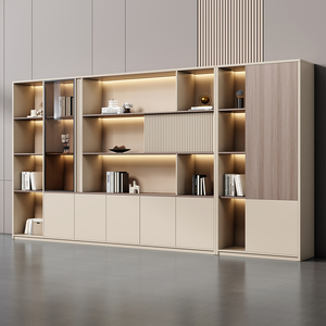 Archivadores de Madera de Lujo, Muebles de Oficina, Almacenamiento de Archivos de Madera de Guangdong, 4 Cajones, Modular, Extensible, para Uso en Taller - Product Image 3