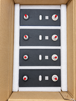 Cellules LiFePO4 3.2V 280Ah en stock aux États-Unis, batterie au lithium-fer LF280 à décharge profonde, cellule de batterie rechargeable avec goujons M6 et barres omnibus