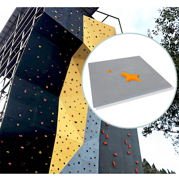 Fast delivery competitive indoor outdoor bouldering rock climbing walls