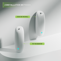 Diffuseur d'huiles essentielles portable à ultrasons basse consommation, fabrication chinoise, vente directe d'usine, pour hôtel et usage domestique, en plastique, garantie 1 an