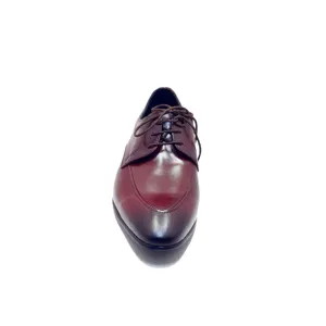 Luxo Estilo Formal Sapatos Homens Deslizamento De Couro Genuíno Na Luz Marrom Handmade Sapatos Calçado Dos Homens