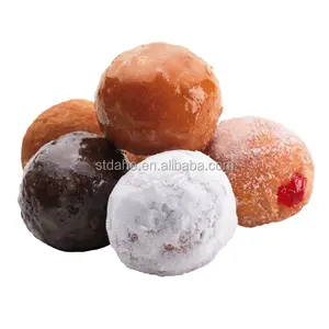 Venta caliente mini donut jelly filler maquinaria de llenado de pasteles semiautomática máquina de panadería inyector de inyección de mermelada comercial