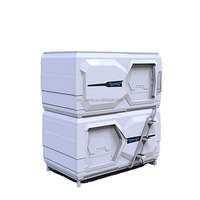 Flughafen-Ruhekabine Blister-Thermoformgehäuse, ABS-Kunststoff Vakuumform-Gehäuse für Hotel-Kapsel-Schlafpod-Bett